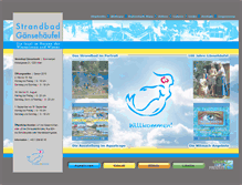 Tablet Screenshot of gaensehaeufel.at